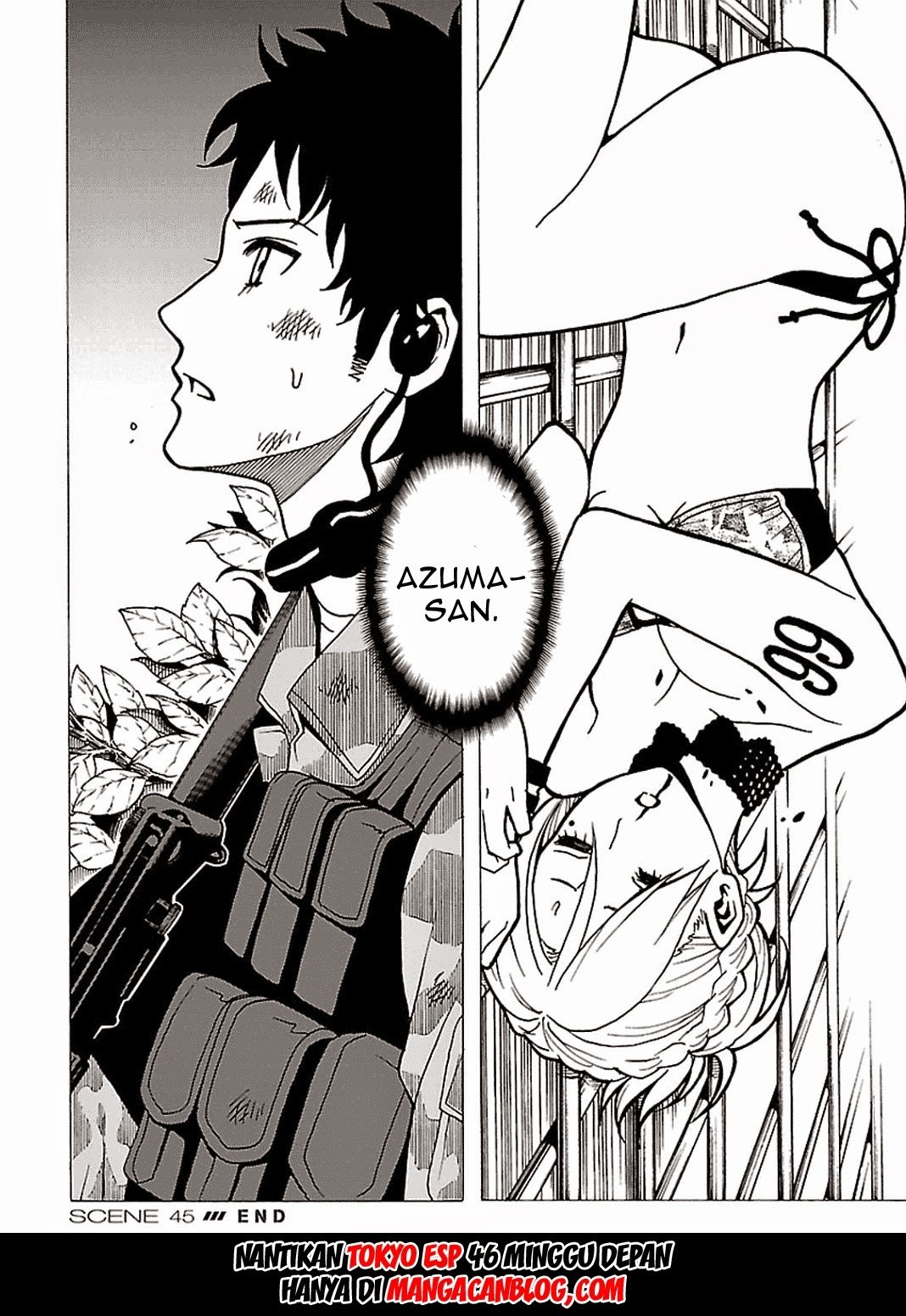 Tokyo ESP Chapter 45 Gambar 39