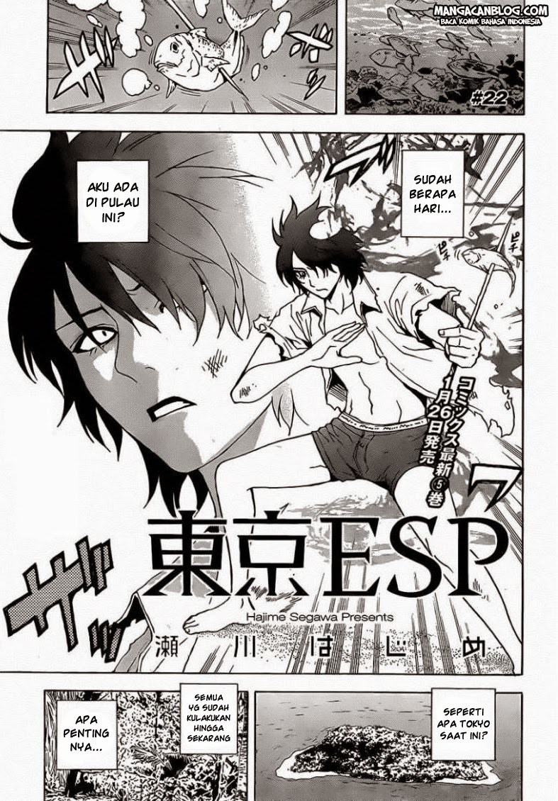 Baca Komik Tokyo ESP Chapter 22 Gambar 1