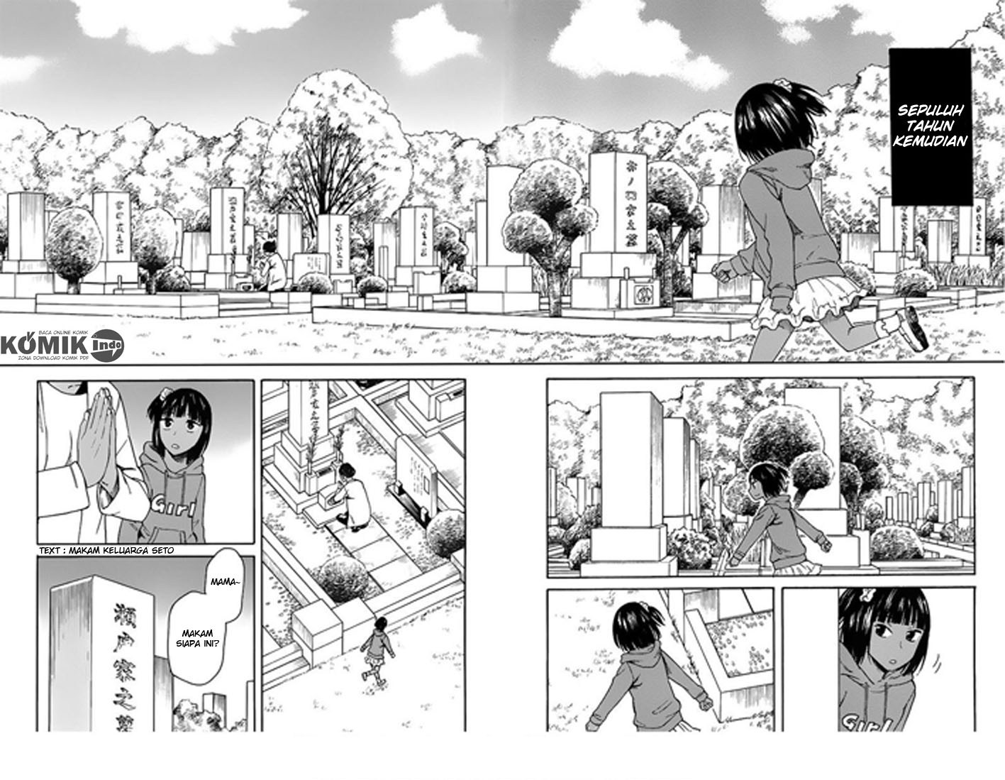 Onnanoko ga Shinu Hanashi Chapter 06 Gambar 22