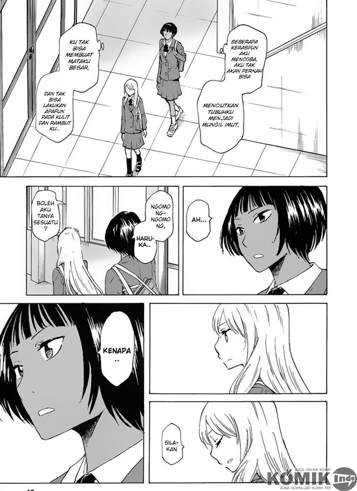 Onnanoko ga Shinu Hanashi Chapter 01 Gambar 42