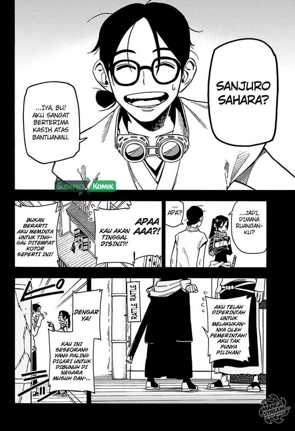 Sahara the Flower Samurai Chapter 04 Gambar 11