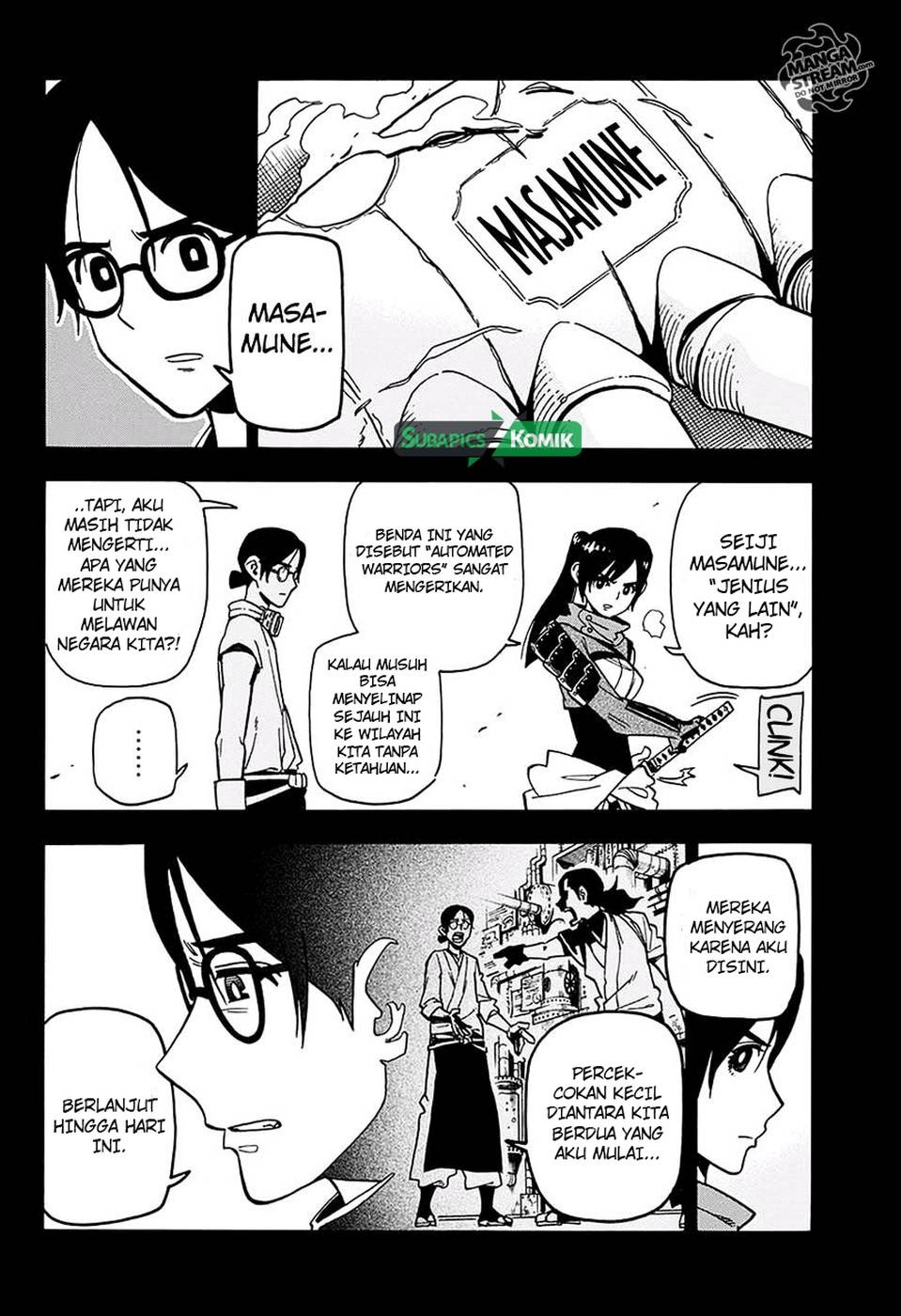 Sahara the Flower Samurai Chapter 04 Gambar 13
