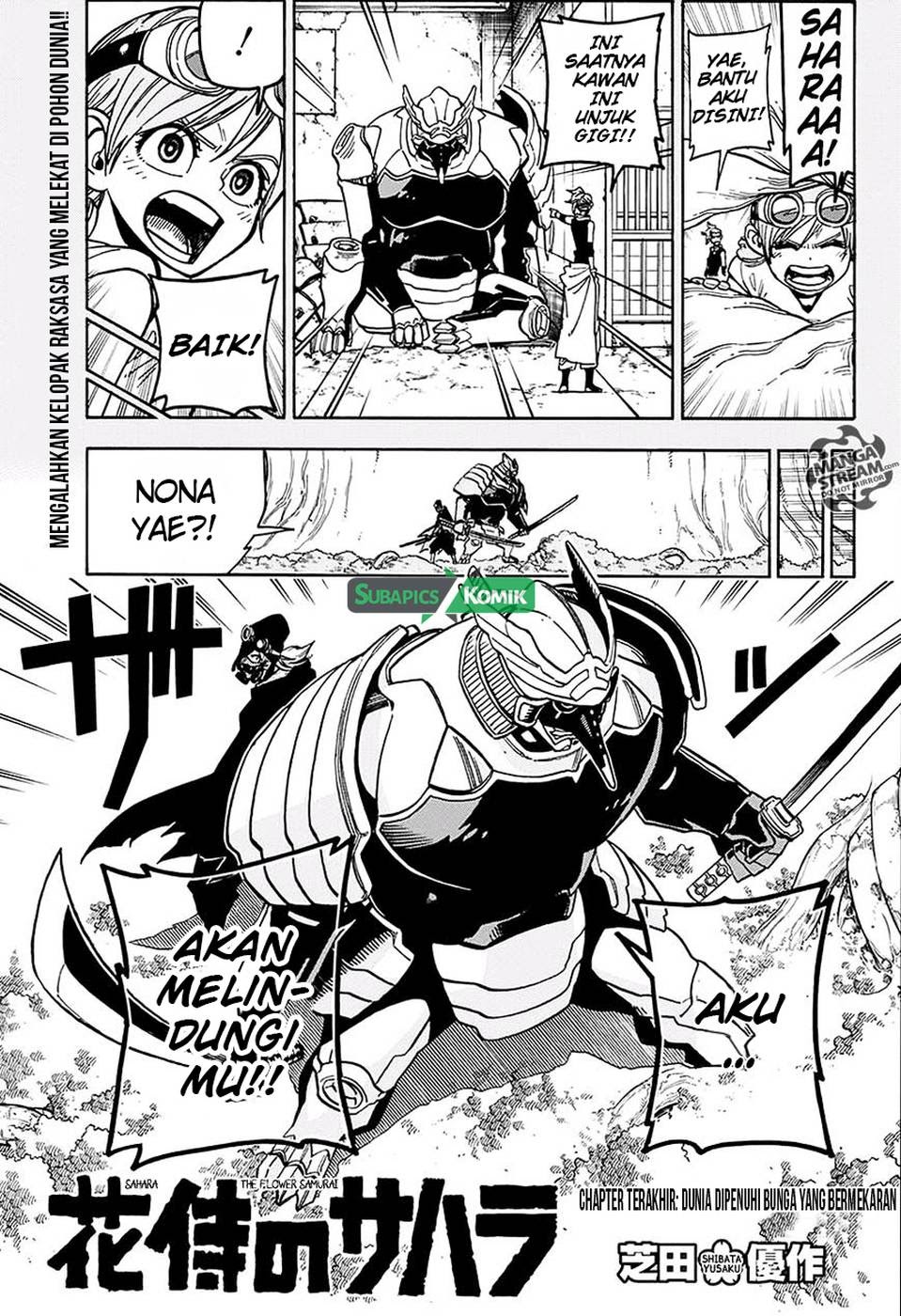 Baca Sahara the Flower Samurai Chapter 04 Gambar 2