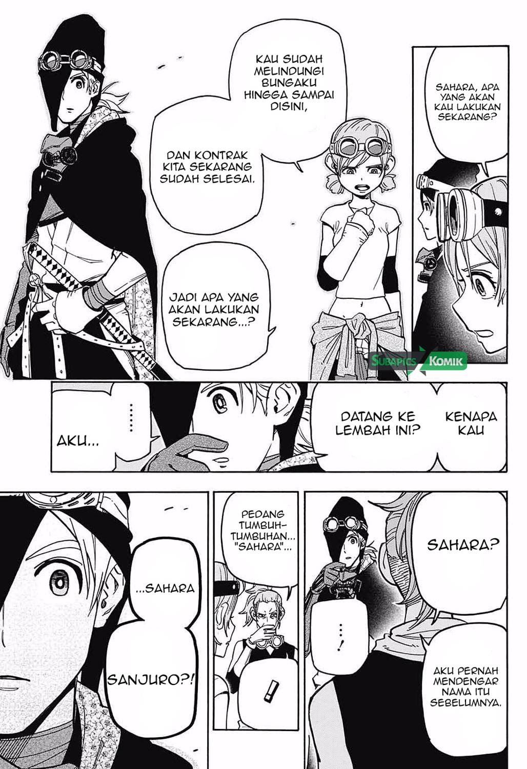 Sahara the Flower Samurai Chapter 03 Gambar 19