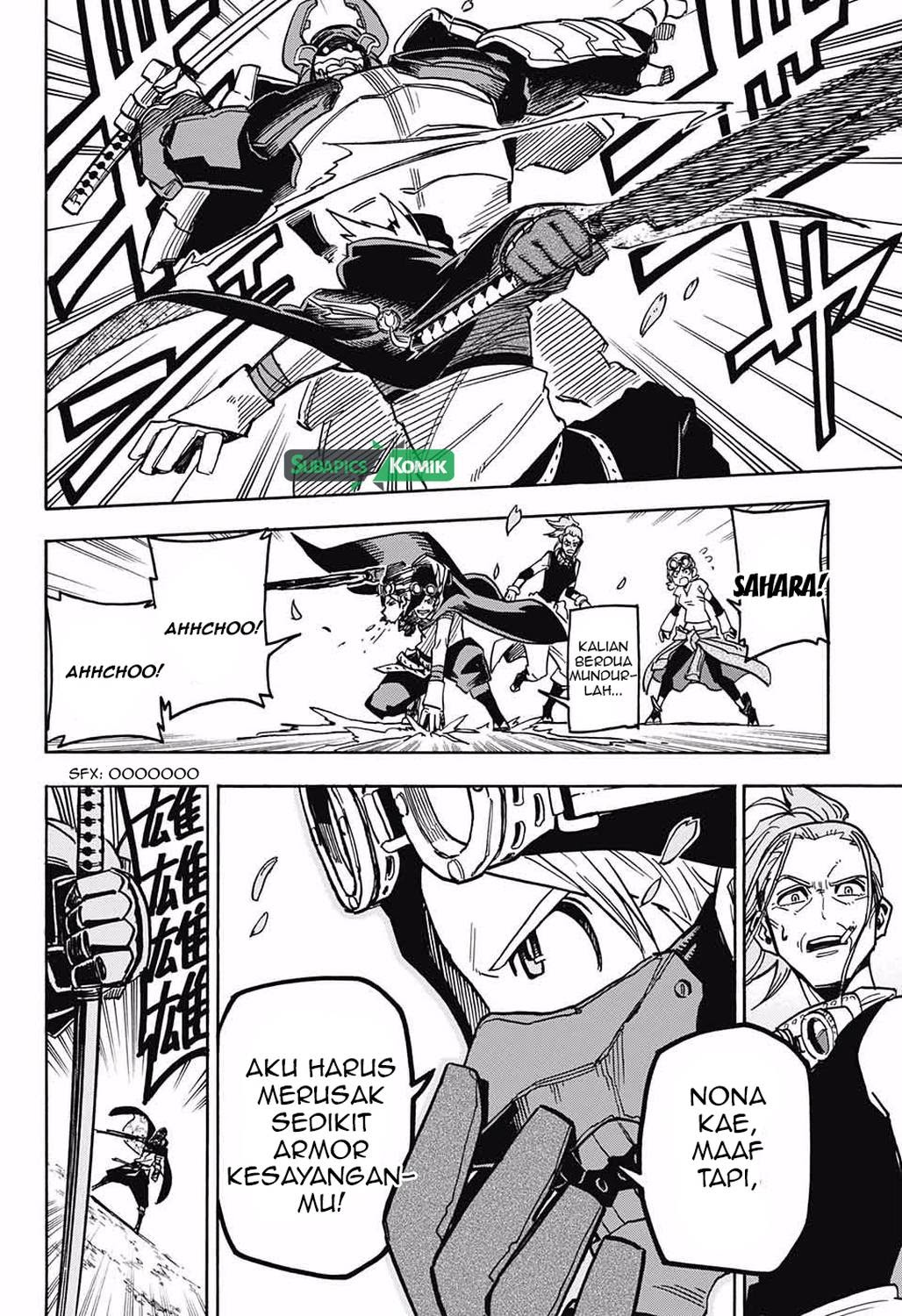 Sahara the Flower Samurai Chapter 03 Gambar 22