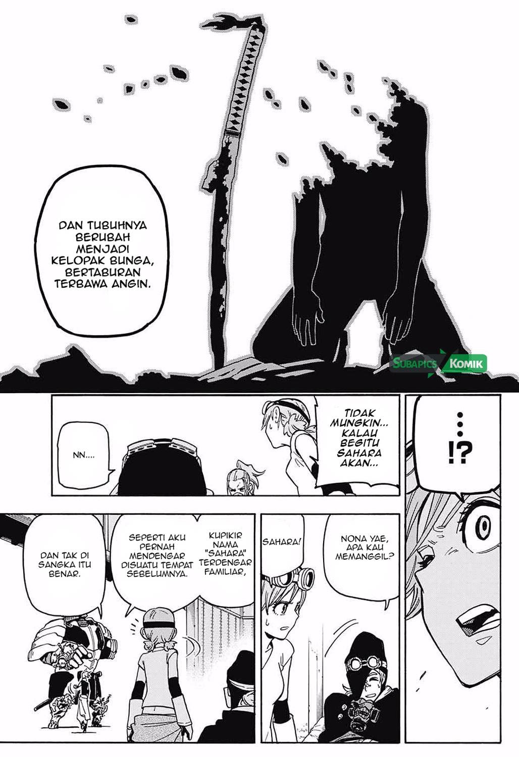 Sahara the Flower Samurai Chapter 03 Gambar 31