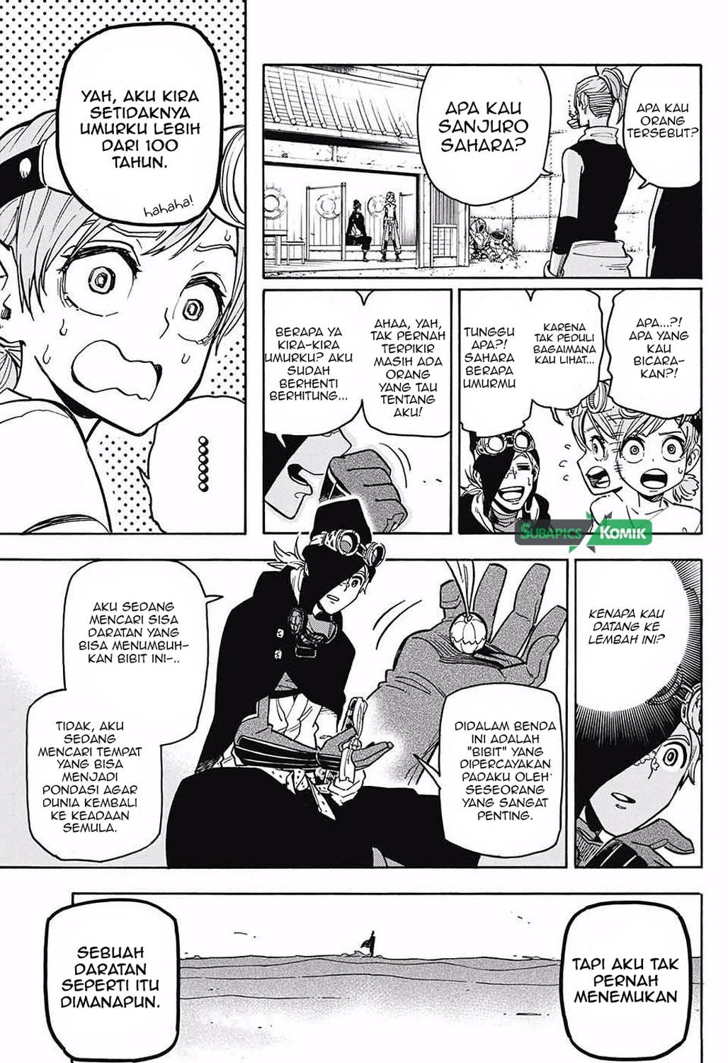 Sahara the Flower Samurai Chapter 03 Gambar 33