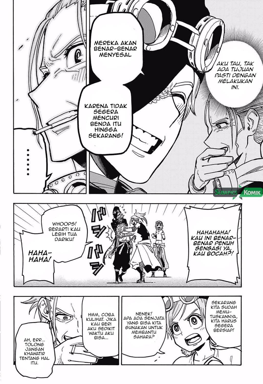 Sahara the Flower Samurai Chapter 03 Gambar 36