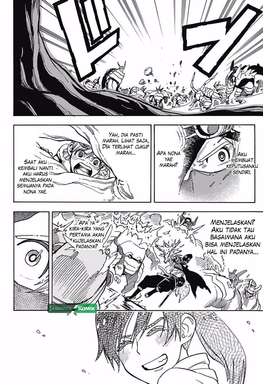 Sahara the Flower Samurai Chapter 03 Gambar 42