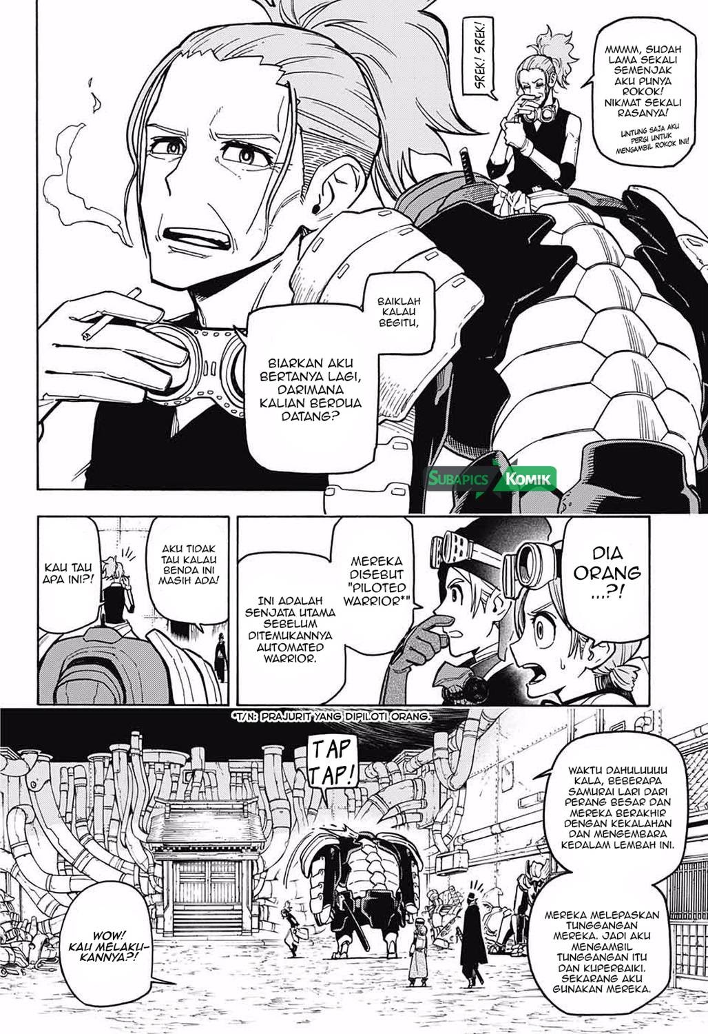Sahara the Flower Samurai Chapter 03 Gambar 7