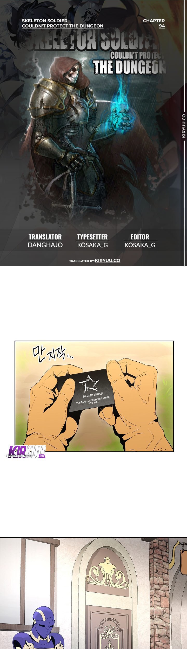 Baca Komik Skeleton Soldier Couldn’t Protect the Dungeon Chapter 94 Gambar 1