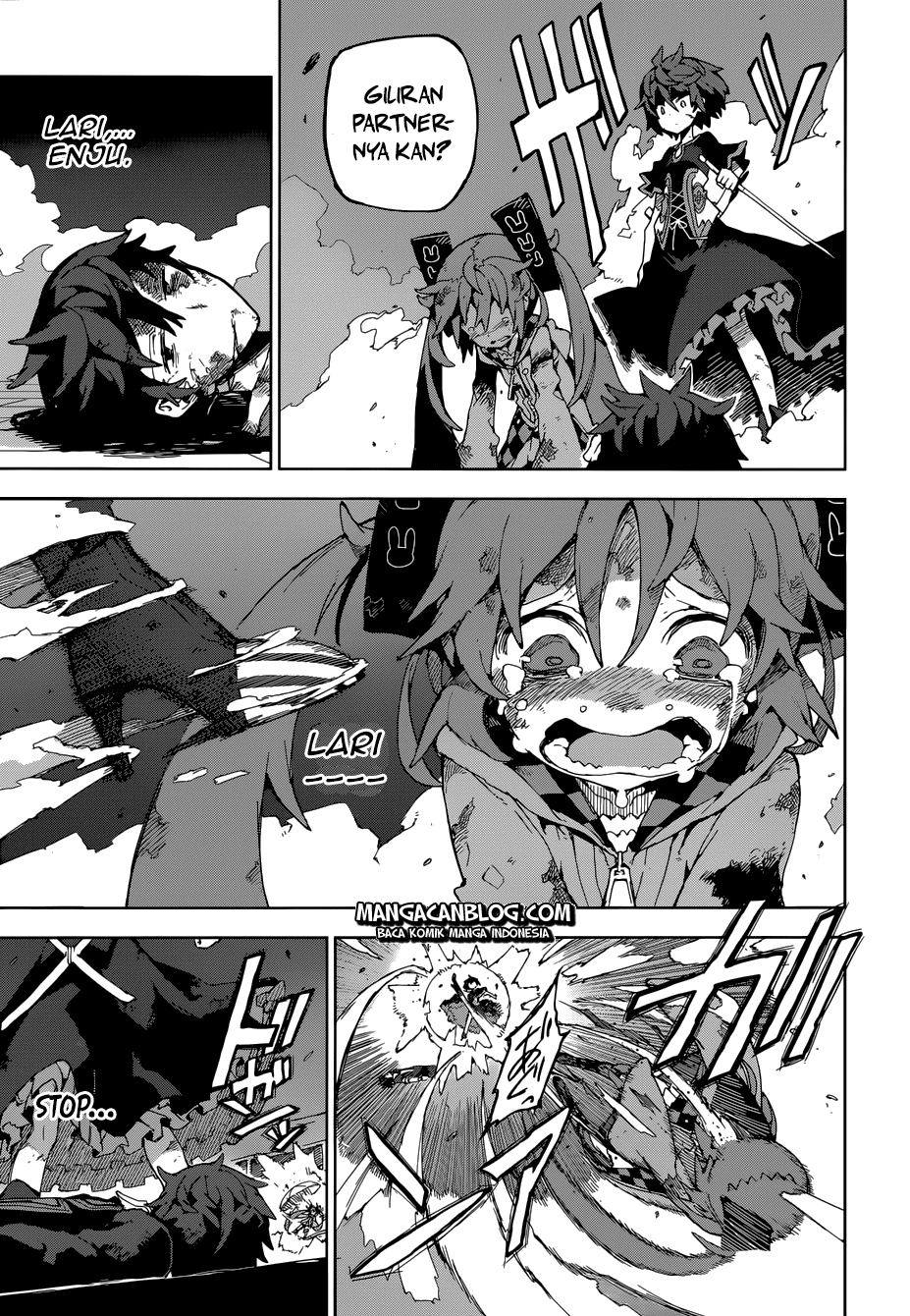 Black Bullet Chapter 15 Gambar 19