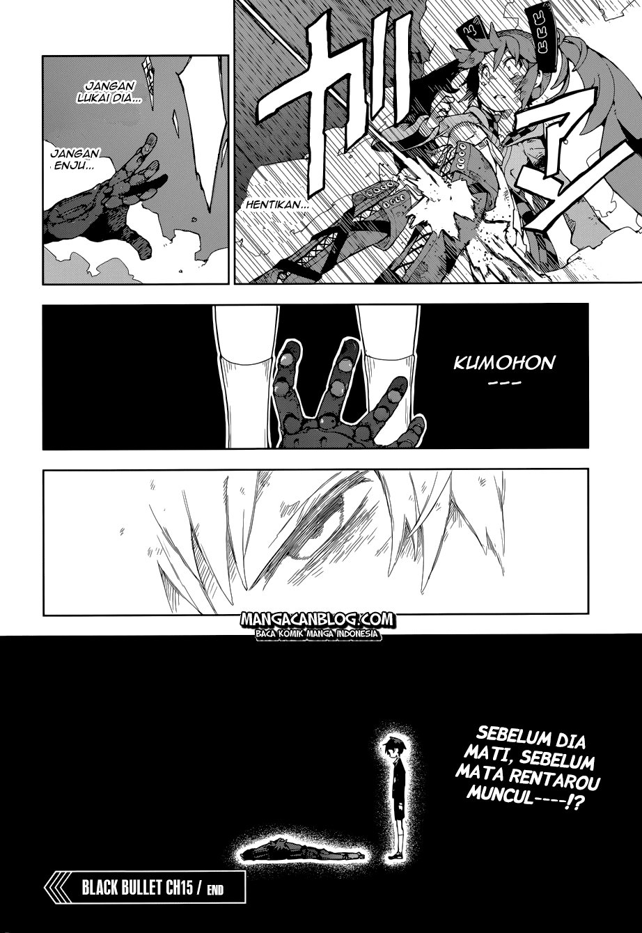 Black Bullet Chapter 15 Gambar 20