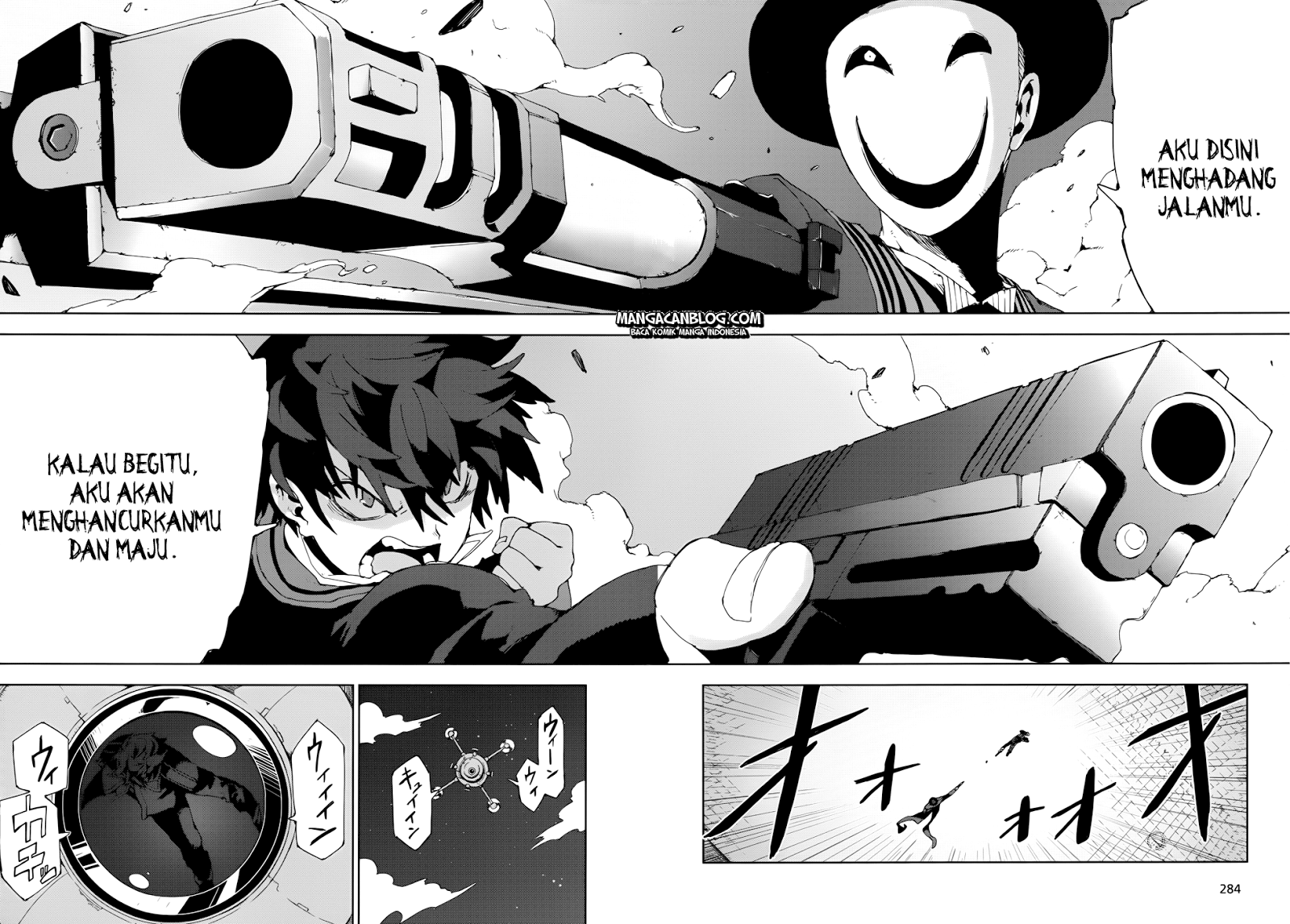 Black Bullet Chapter 13 Gambar 13