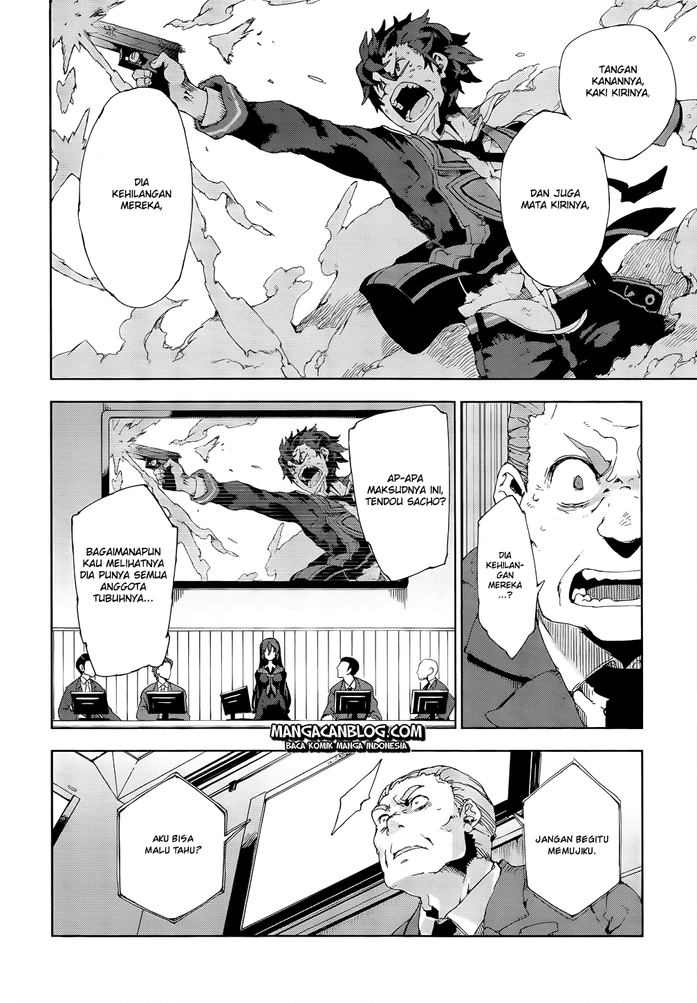 Black Bullet Chapter 13 Gambar 23
