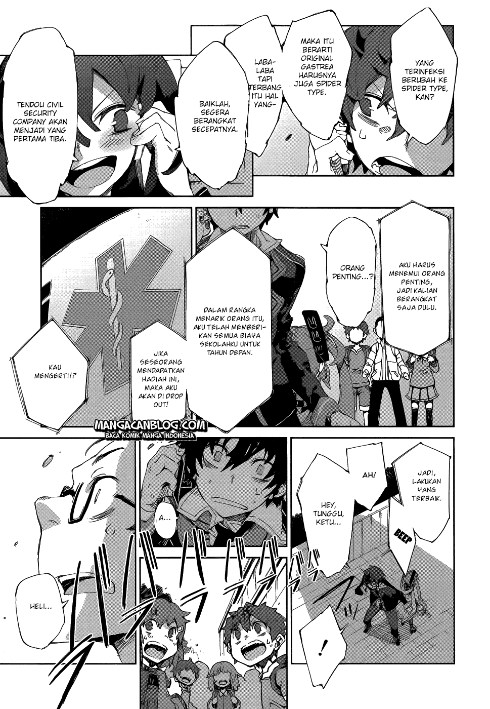 Black Bullet Chapter 08 Gambar 16