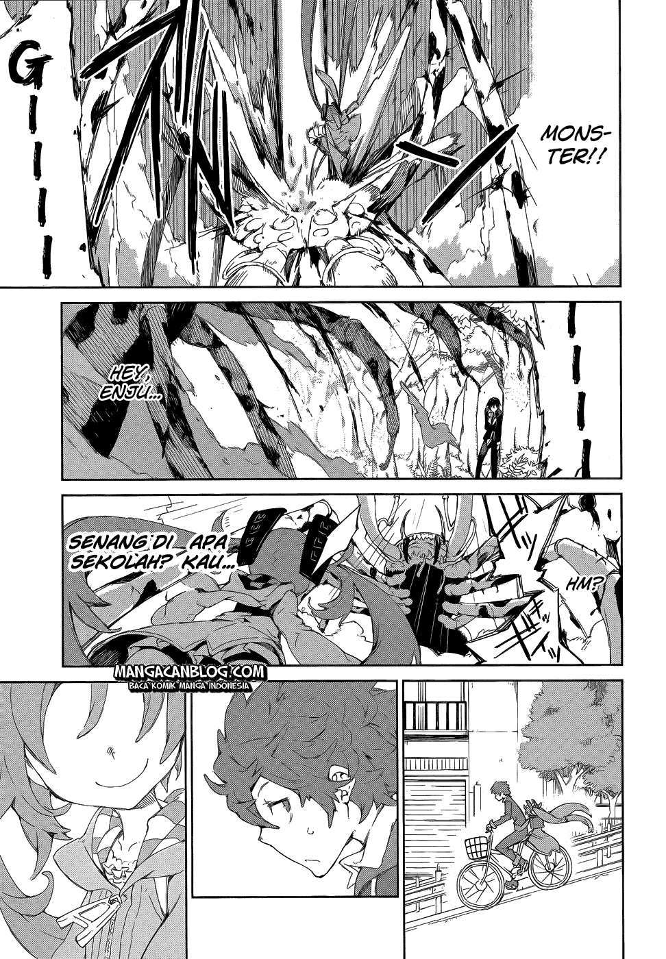 Black Bullet Chapter 08 Gambar 30