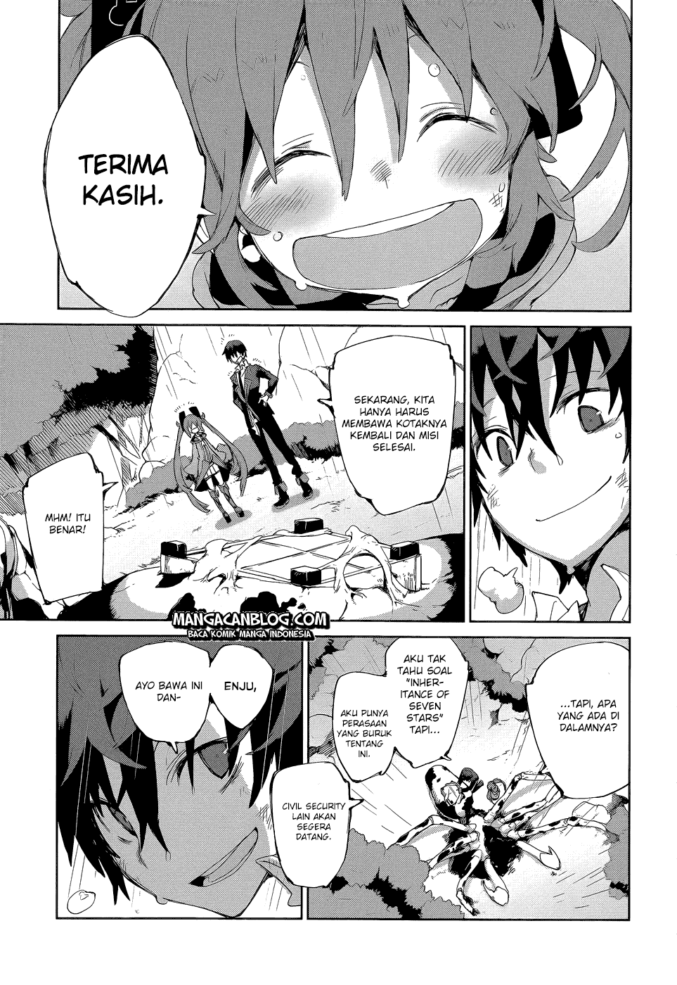 Black Bullet Chapter 08 Gambar 39