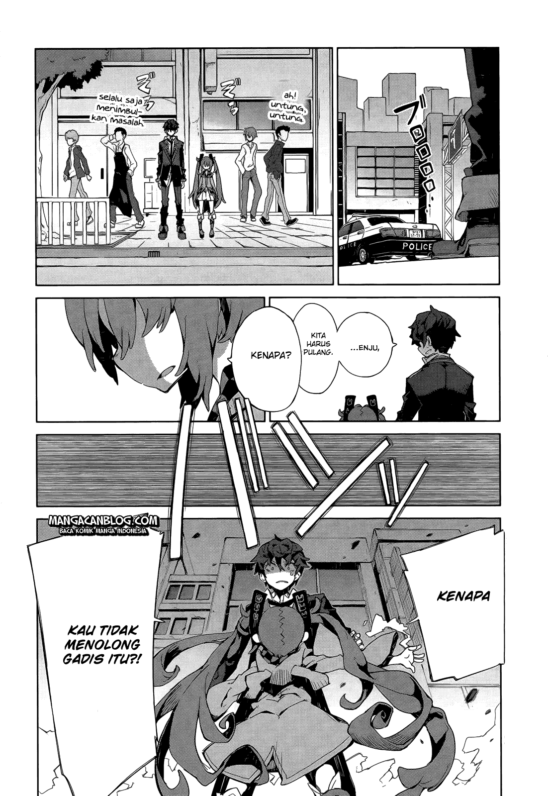 Black Bullet Chapter 06 Gambar 15