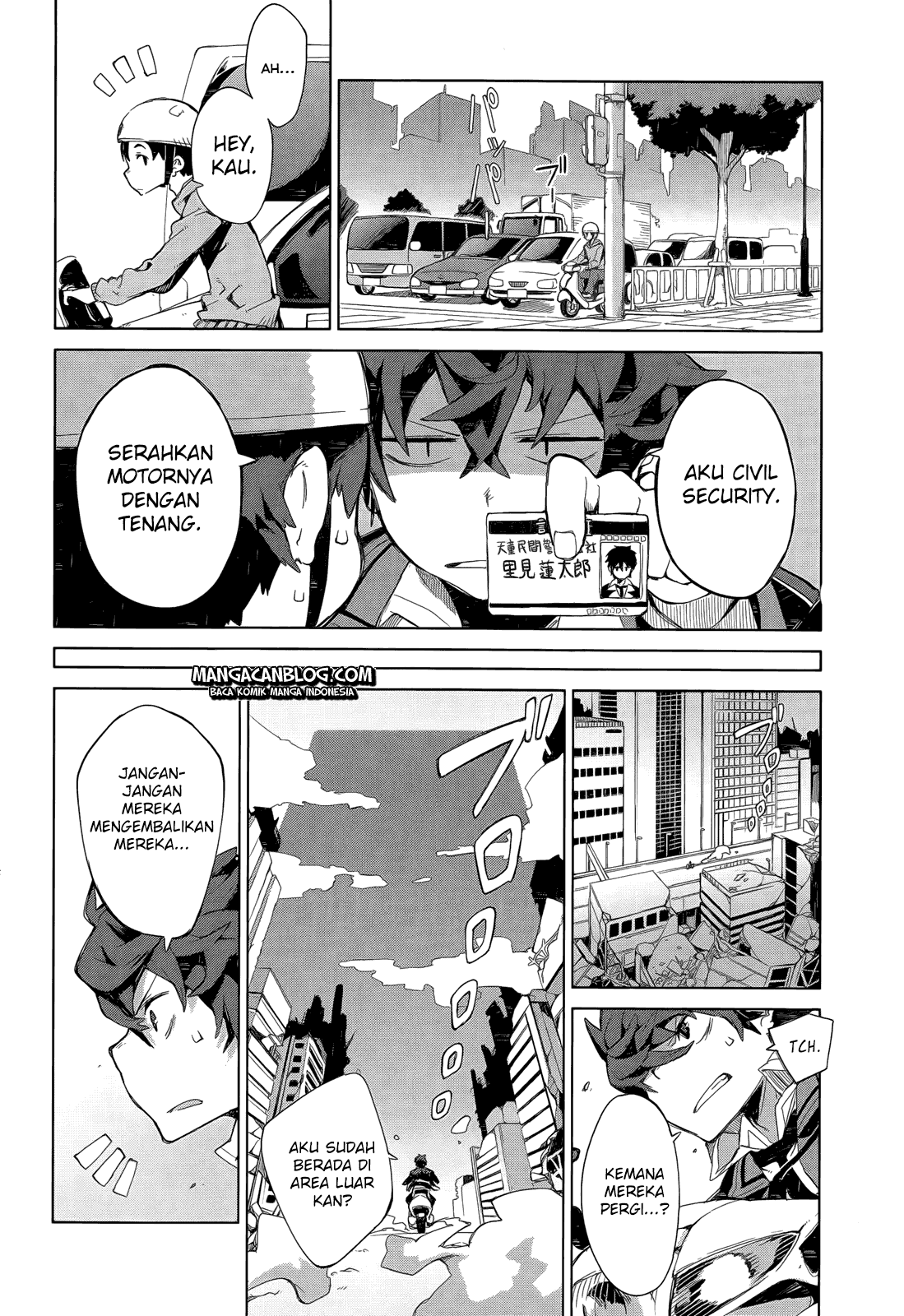 Black Bullet Chapter 06 Gambar 19