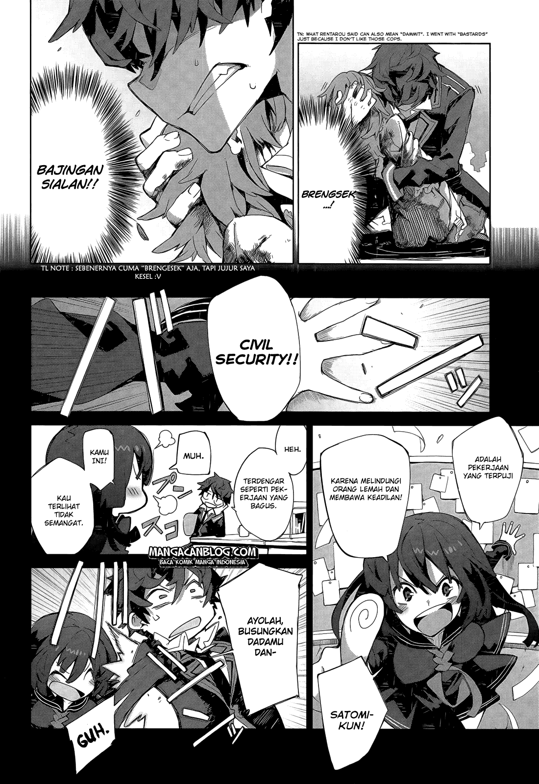 Black Bullet Chapter 06 Gambar 23