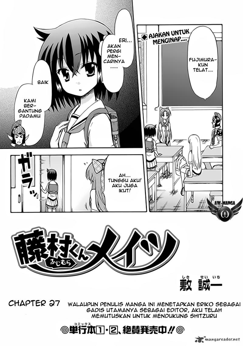Fujimura-kun Meitsu Chapter 27 Gambar 3