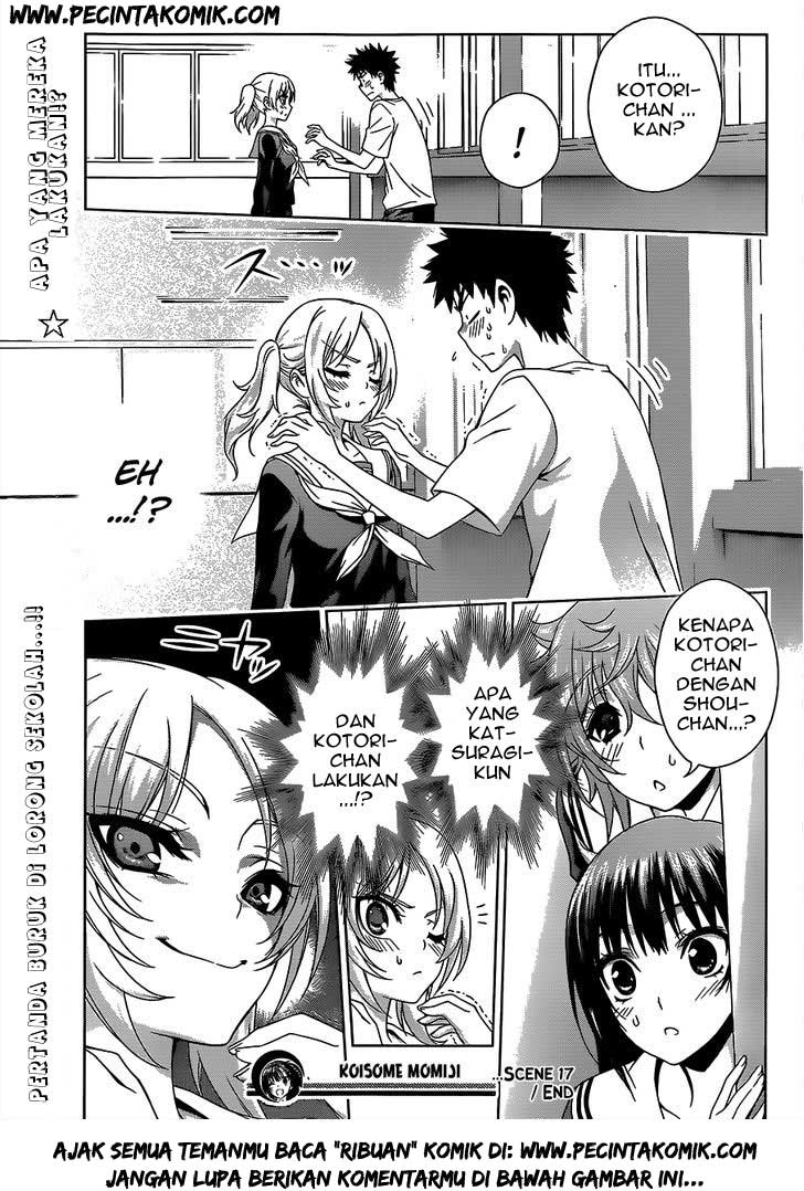 Koisome Momiji Chapter 17 Gambar 18