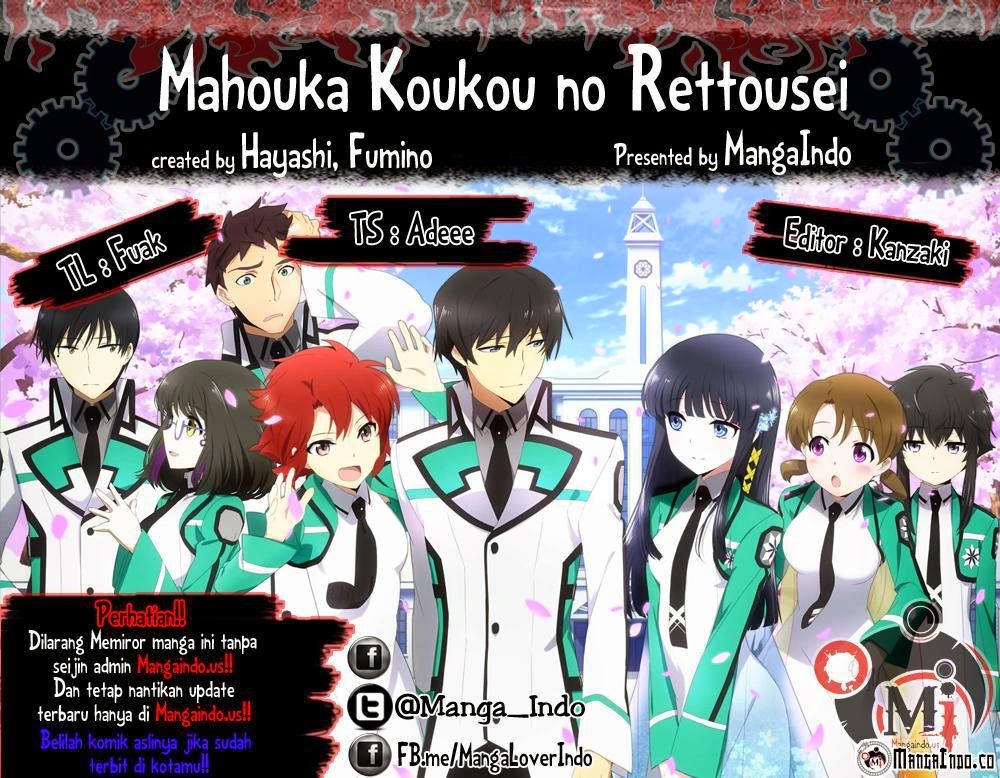Baca Komik Mahouka Koukou No Rettousei Chapter 20 Gambar 1