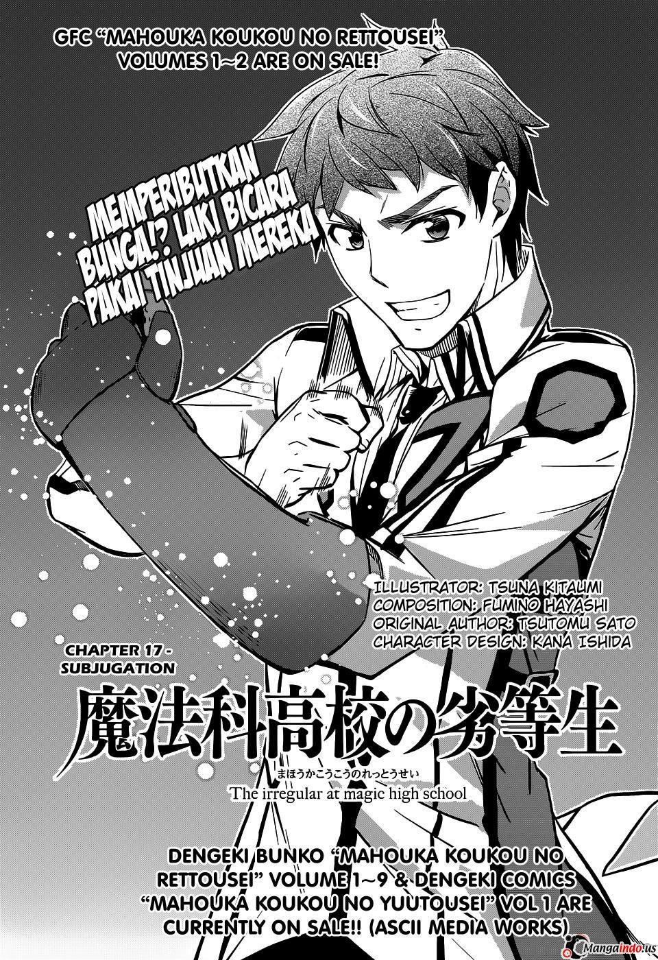 Baca  Mahouka Koukou No Rettousei Chapter 17 Gambar 2