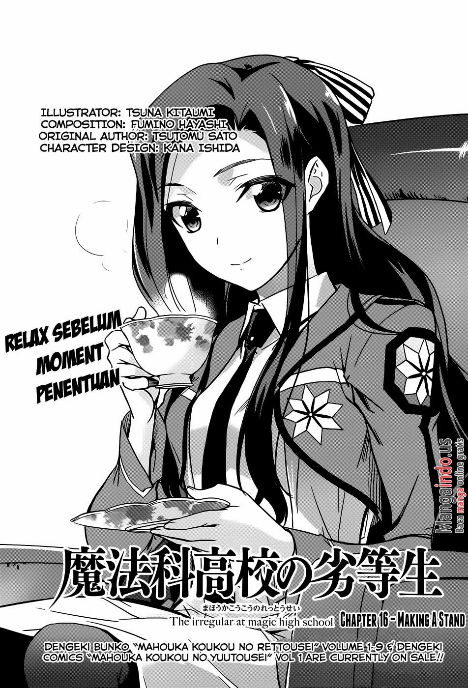 Baca Mahouka Koukou No Rettousei Chapter 16 Gambar 2