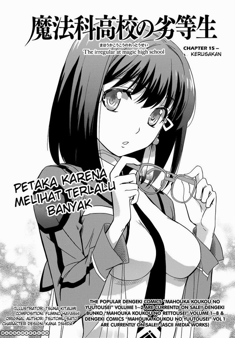 Baca Mahouka Koukou No Rettousei Chapter 15 Gambar 2