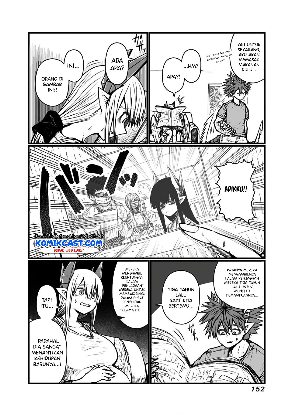 Musuko ga Kawaikute Shikataganai Mazoku no Hahaoya Chapter 117 Gambar 4