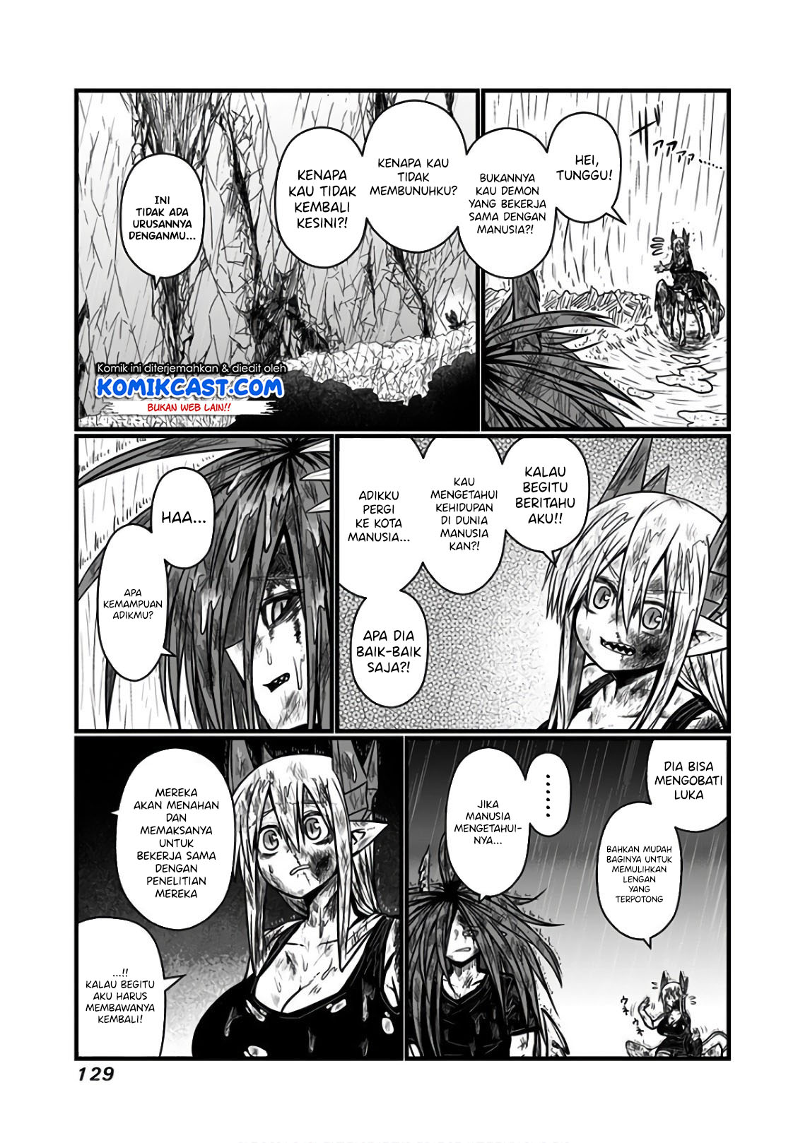 Musuko ga Kawaikute Shikataganai Mazoku no Hahaoya Chapter 115 Gambar 5