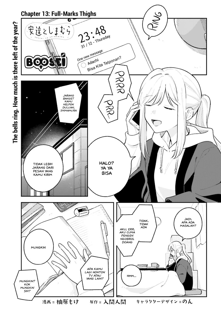 Baca  Adachi to Shimamura (YUZUHARA Moke) Chapter 13 Gambar 2