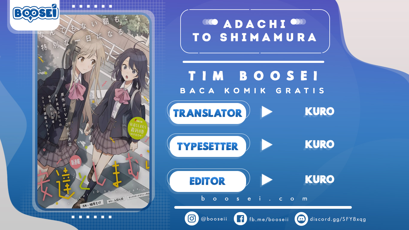 Baca Komik Adachi to Shimamura (YUZUHARA Moke) Chapter 12 Gambar 1