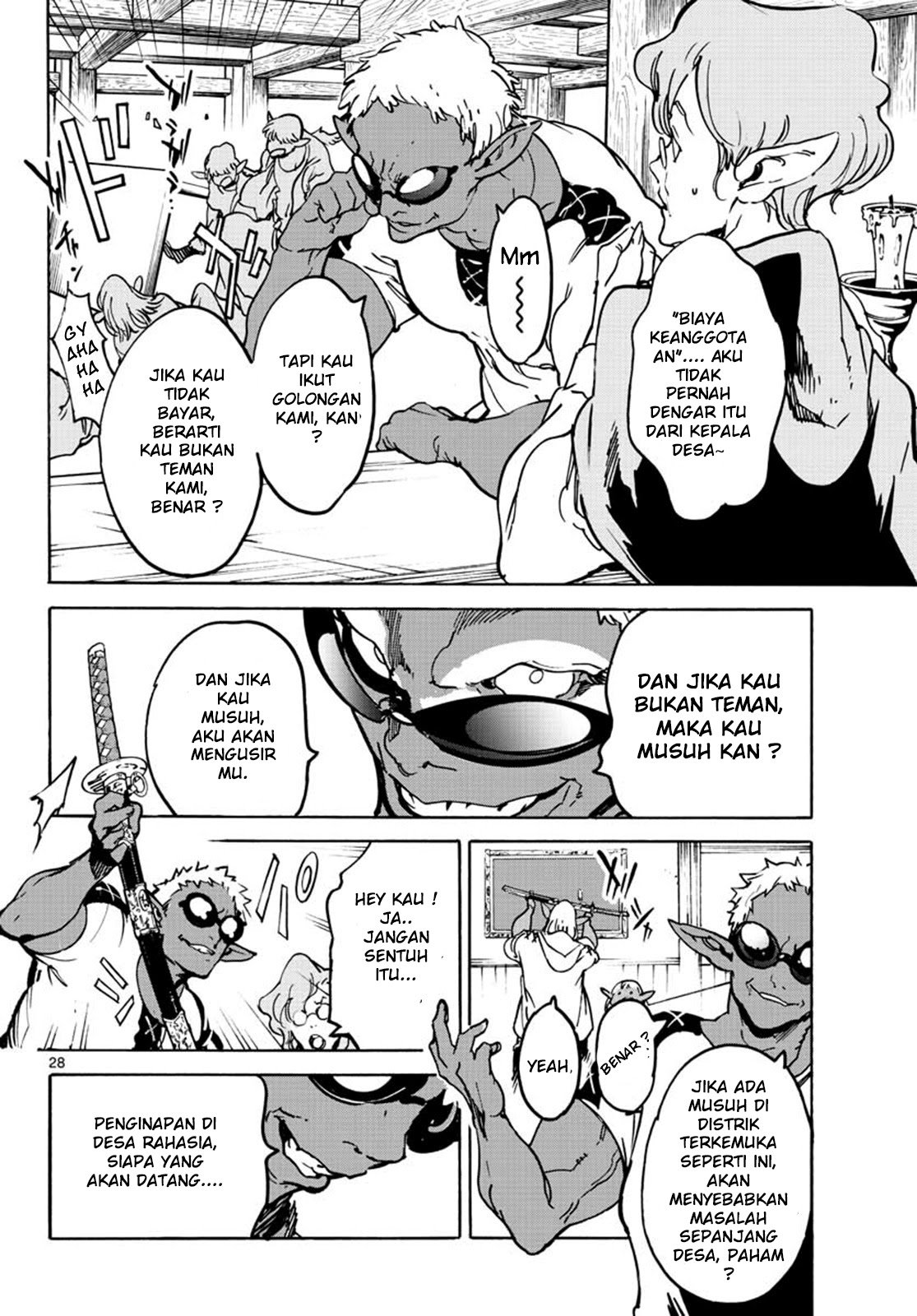 Ninkyou Tensei: Isekai no Yakuzahime Chapter 07 Gambar 30