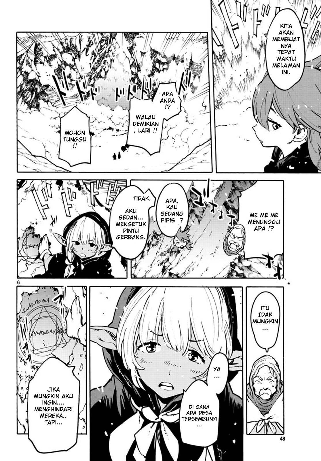 Ninkyou Tensei: Isekai no Yakuzahime Chapter 07 Gambar 8