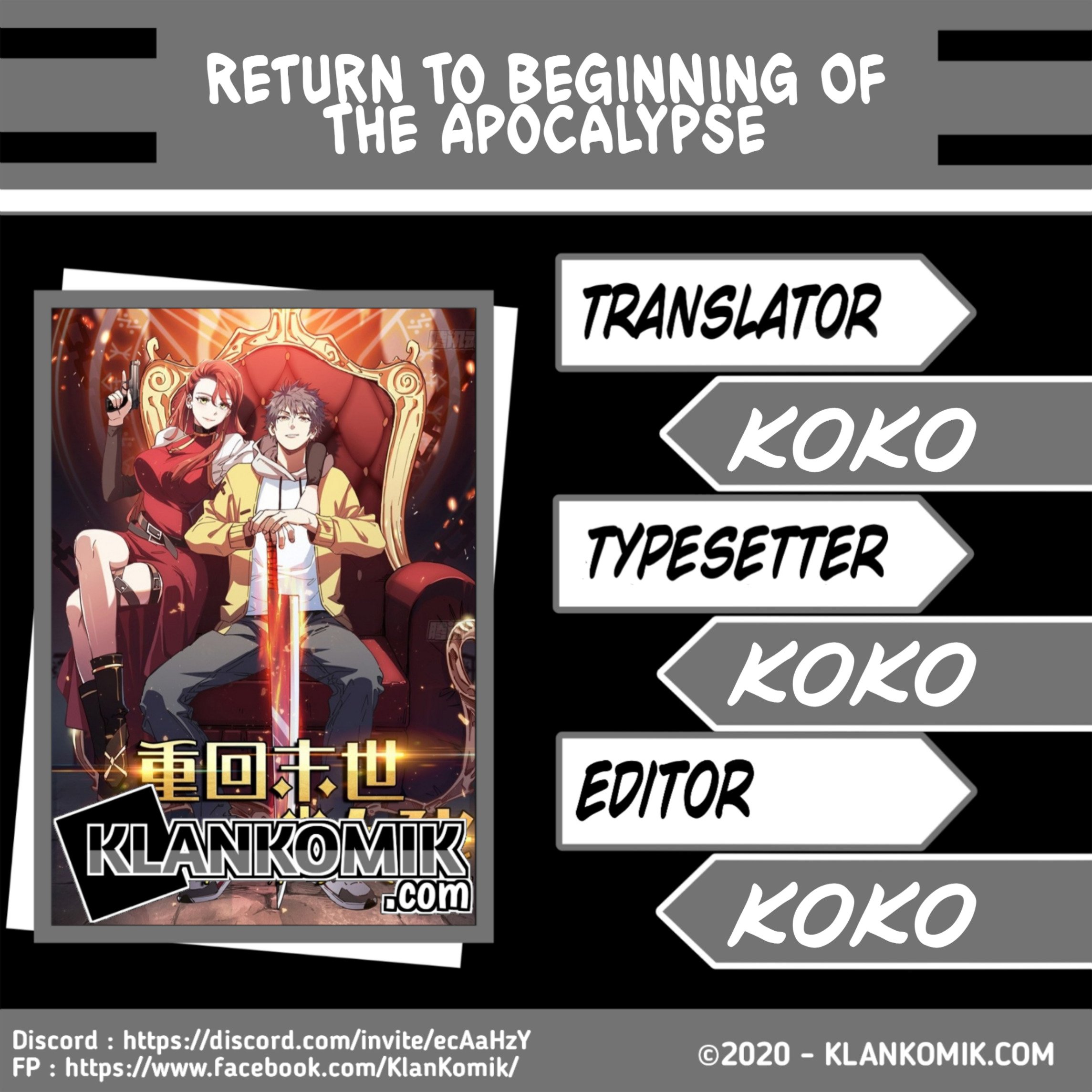 Baca Komik Return To Beginning Of The Apocalypse Chapter 56 Gambar 1