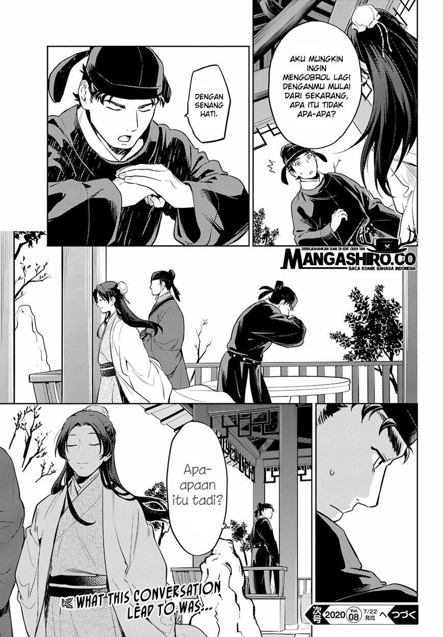 Kusuriya no Hitorigoto Chapter 36 Gambar 32