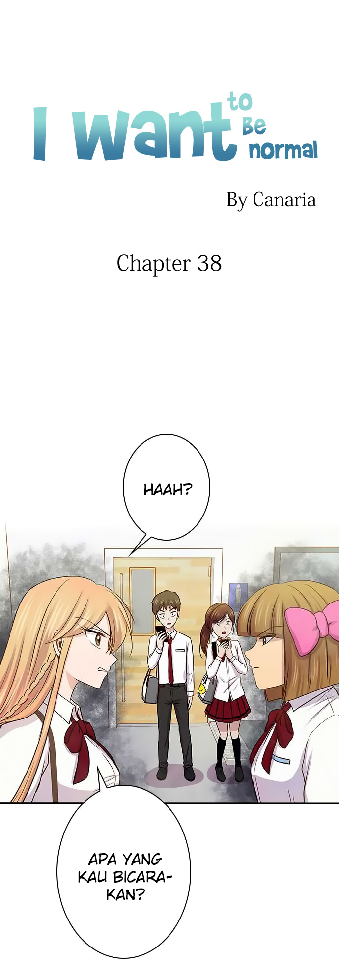 I Want to Be Normal Chapter 38 Gambar 4
