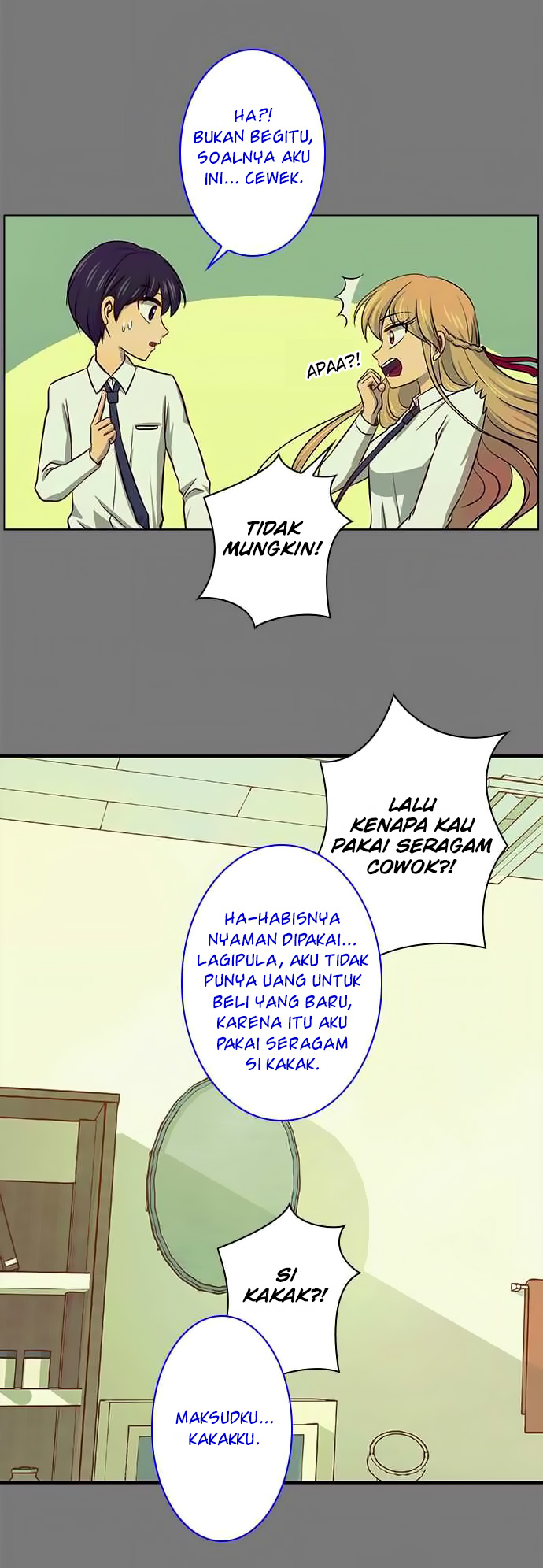 I Want to Be Normal Chapter 32 Gambar 37