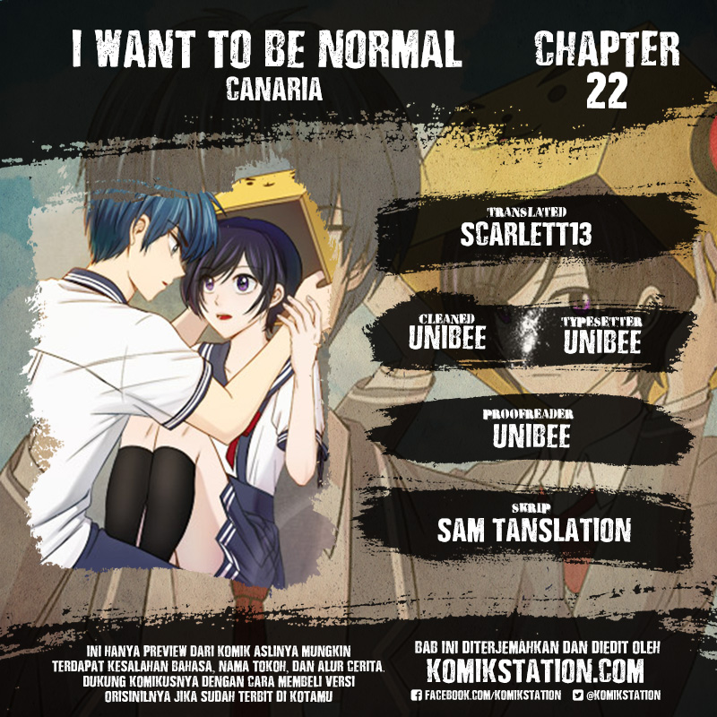 Baca Komik I Want to Be Normal Chapter 22 Gambar 1