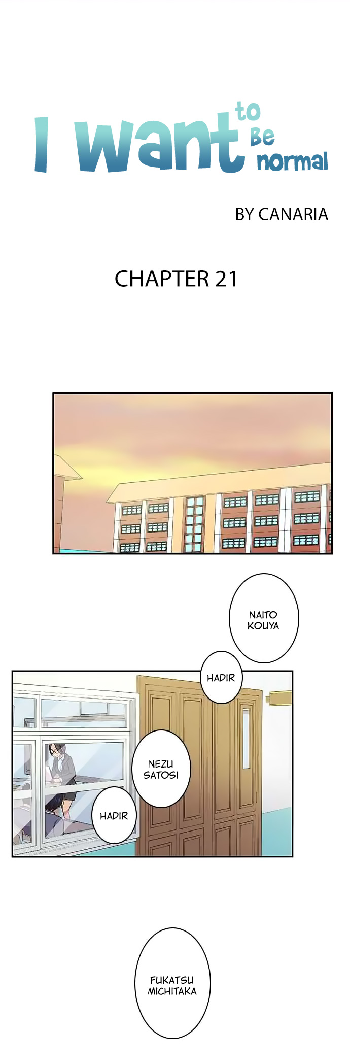 Baca I Want to Be Normal Chapter 21 Gambar 2