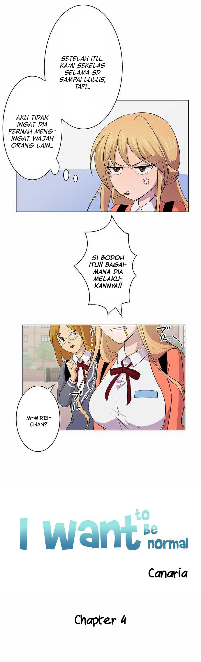 Baca I Want to Be Normal Chapter 4 Gambar 2