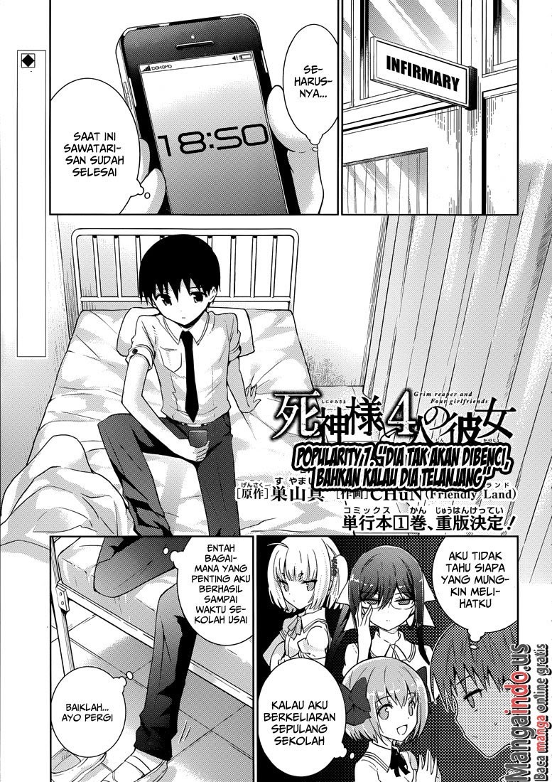 Baca Komik Shinigami-sama to 4 nin no Kanojo Chapter 07 Gambar 1