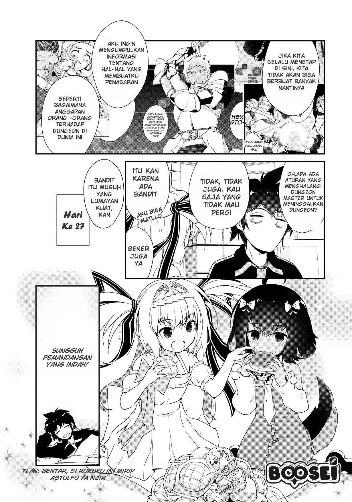Zettai ni Hatarakitakunai Dungeon Master ga Damin wo Musaboru made Chapter 4 Gambar 12