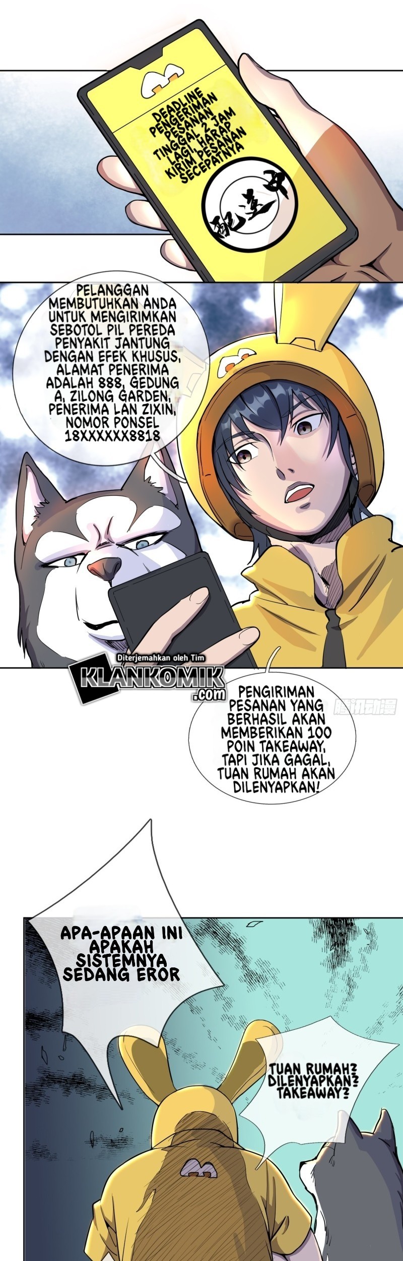 I Deliver Food in doomday Chapter 1 Gambar 23