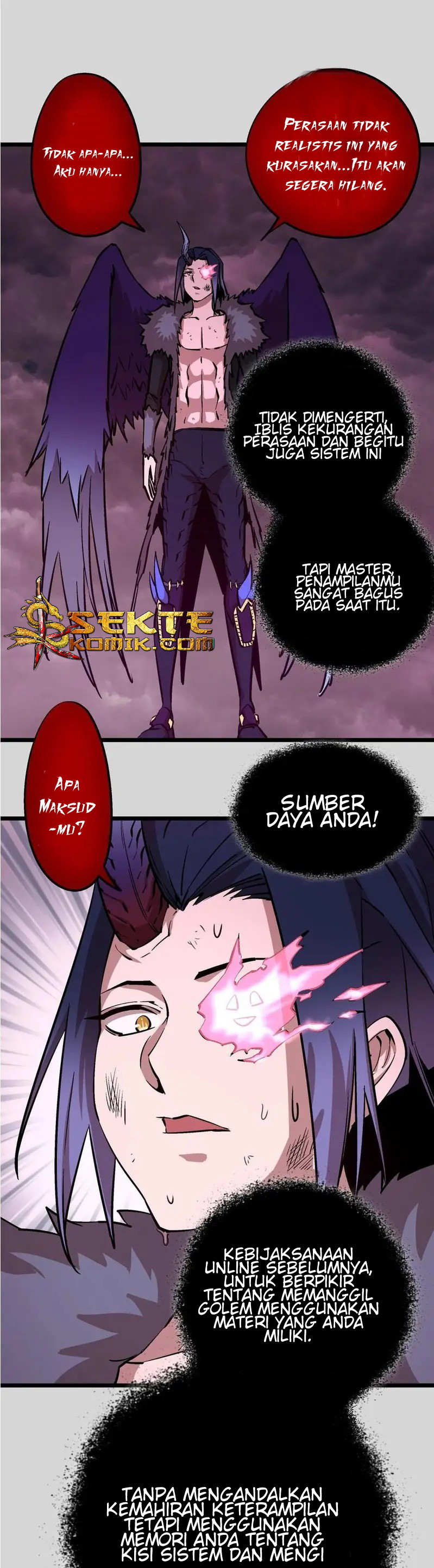 I’m Not The Overlord Chapter 4 Gambar 7