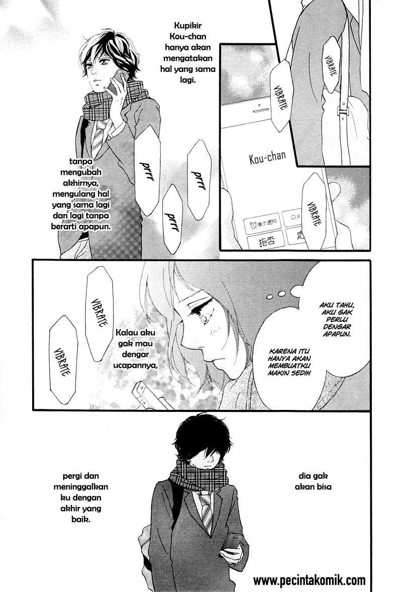Ao Haru Ride Chapter 35 Gambar 22