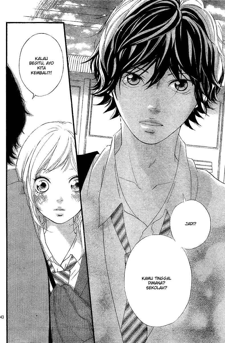 Ao Haru Ride Chapter 08 Gambar 43
